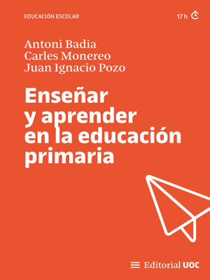 cover image of Enseñar y aprender en la educación primaria